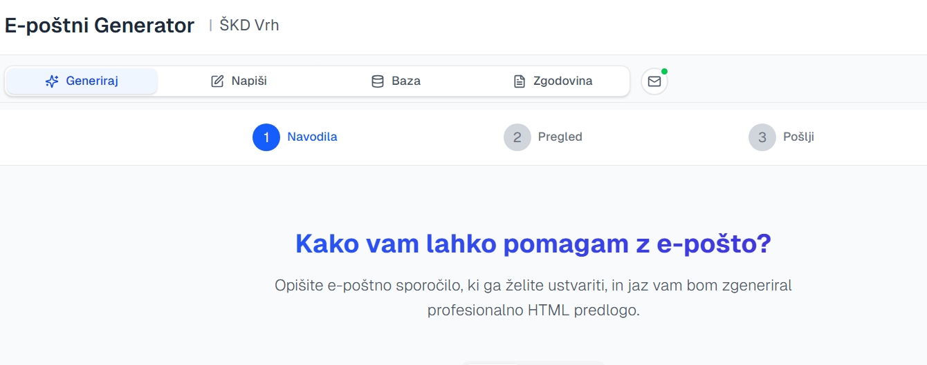 InPerson Platform - Email settings